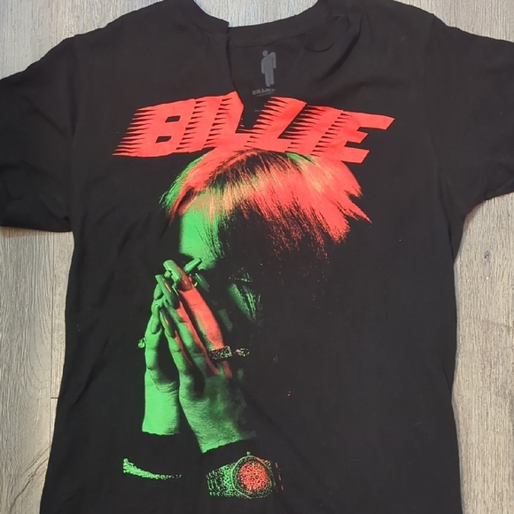 Billie Eilish "Hand To Face" Music Tour Tshirt - Picture 2 of 4